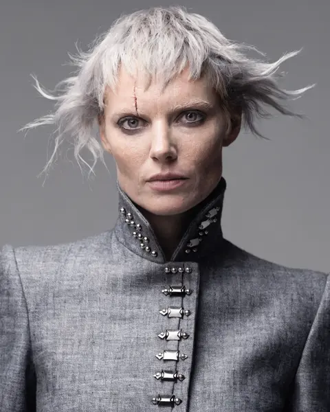 AI generated fashion editorial portrait